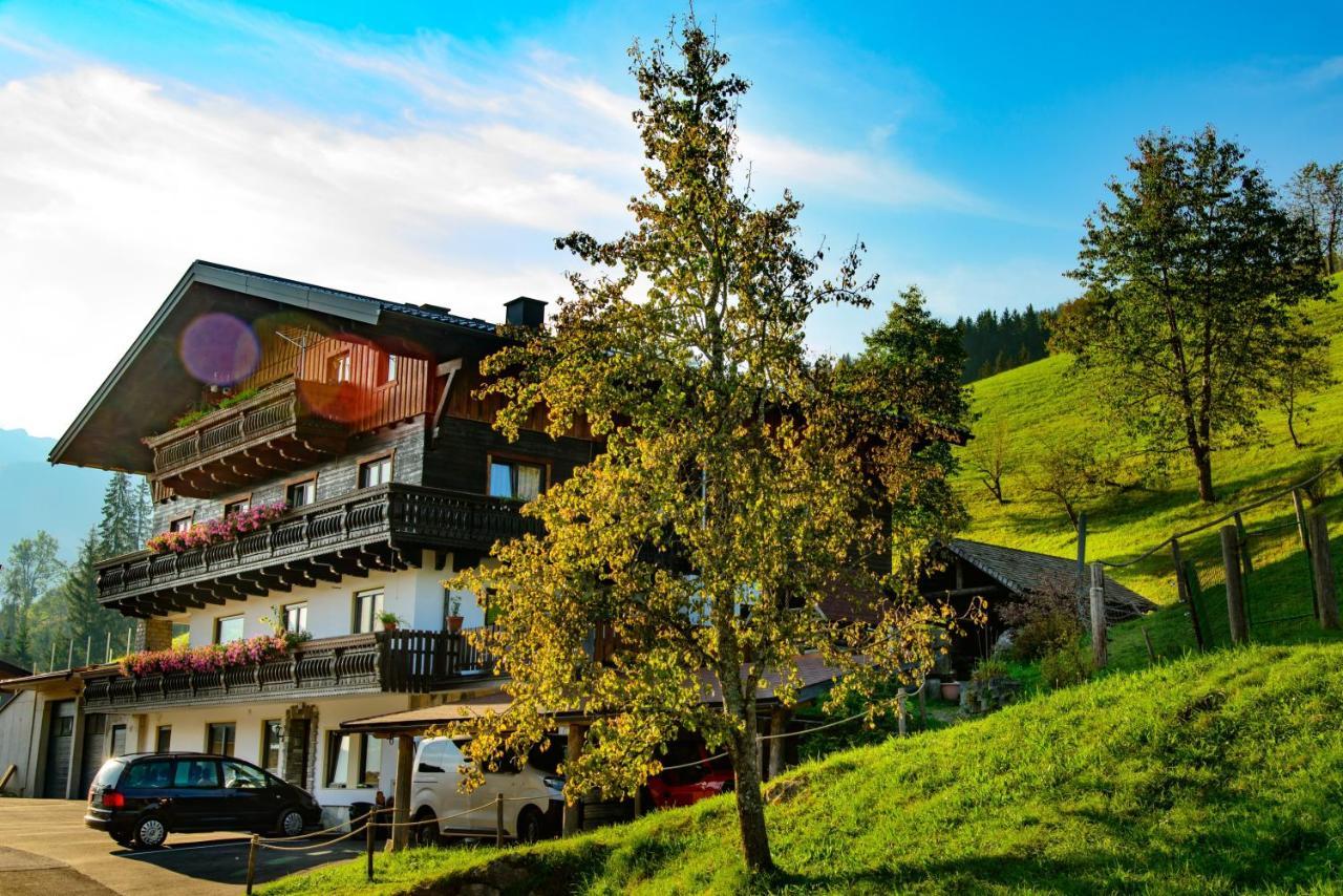 Schrahlehen Bed and Breakfast Wagrain Exteriör bild